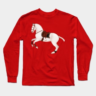 Baroque Andalusian Horse - Equine Rampaige Long Sleeve T-Shirt